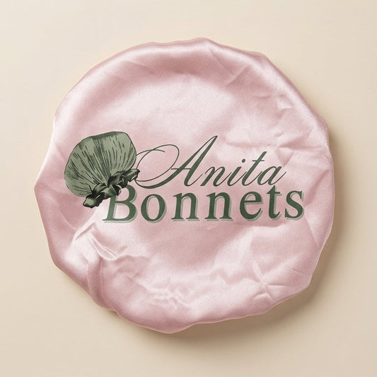 Pink & Grey Reversible Bonnet